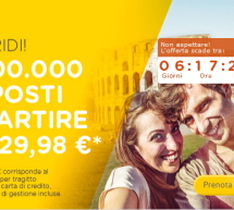 UN MILIONE DI POSTI A PARTIRE DA 29,98 € CON VUELING