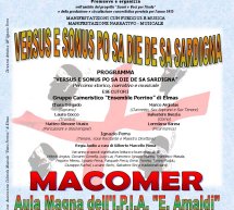 VERSUS E SONUS PO SA DIE DA SA SARDIGNA – MACOMER – SABATO 30 MAGGIO 2015