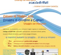 SPIAGGE E FONDALI PULITI 2015 – SPIAGGIA DI GIORGINO – CAGLIARI – SABATO 16 MAGGIO 2015