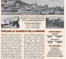 7° GIORNATA NAZIONALE DELLE MINIERE – MONTEPONI – I LUOGHI DELLA MEMORIA -30-31MAGGIO 2015