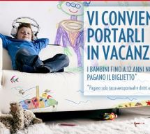 I BAMBINI VOLANO GRATIS CON MERIDIANA NEI VOLI NAZIONALI