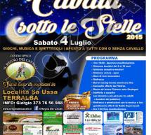 CAVALLI SOTTO LE STELLE – TERRALBA – SABATO 4 LUGLIO 2015