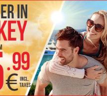 ESTATE IN TURCHIA A PARTIRE DA 55,99 € CON PEGASUS AIRLINES