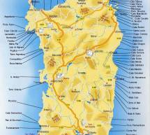 MAPPA DELLE PIU’ BELLE SPIAGGE DELLA SARDEGNA