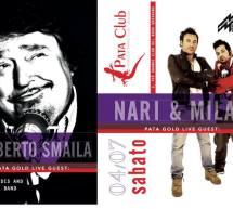 SPECIAL GUEST UMBERTO SMAILA e NARI& MILANI – PATA CLUB -BUDONI – SABATO 4 LUGLIO 2015