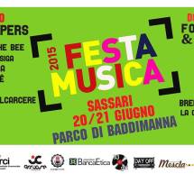 FESTA DELLA MUSICA DELL’ARCI – SASSARI – 20-21 GIUGNO 2015