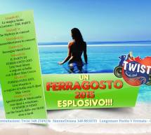 FERRAGOSTO 2015 AL TWIST BEACH CLUB – CAGLIARI – 14-15-16 AGOSTO 2015