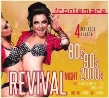 REVIVAL NIGHT 80s-90s-2000s – FRONTEMARE -QUARTU SANT’ELENA-MARTEDI 4 AGOSTO 2015