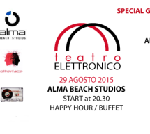 SPECIAL GUEST DJ PRINCIPE MAURICE – ALMA BEACH STUDIOS – QUARTU SANT’ELENA – SABATO 29 AGOSTO 2015