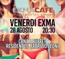 APERICENA & PARTY – EXMA’ CAFE’ – CAGLIARI – VENERDI 28 AGOSTO 2015