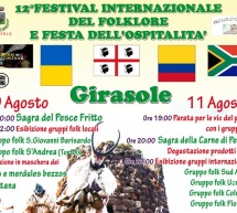 FESTIVAL DEL FOLKLORE – GIRASOLE – 10-11 AGOSTO 2015