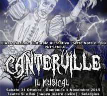 CANTERVILLE – IL MUSICAL – TEATRO SI’E BOI – SELARGIUS – 31 OTTOBRE-1 NOVEMBRE 2015