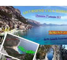 ESCURSIONE A CALA SISINE E CALA MARIOLU – 26-27 SETTEMBRE 2015