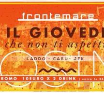 IL GIOVEDI CHE NON TI ASPETTI – FRONTEMARE – QUARTU SANT’ELENA – GIOVEDI 10 SETTEMBRE 2015