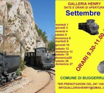 VISITA GUIDATA ALLA GALLERIA HENRY A BUGGERRU – CALENDARIO DELLE VISITE DI SETTEMBRE 2015