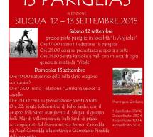 IS PARIGLIAS – SILIQUA – 12-13 SETTEMBRE 2015