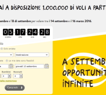 UN MILIONE DI VOLI CON VUELING A PARTIRE DA 32,56 € – FINO ALL’8 SETTEMBRE 2015