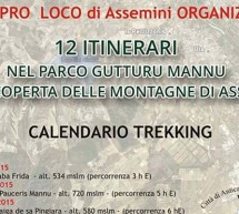 12 ITINERARI NEL PARCO GUTTURU MANNU – 4 OTTOBRE 2015 – 27 MARZO 2016