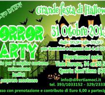 2° HORROR PARTY – GRANDE FESTA DI HALLOWEEN – QUARTU SANT’ELENA – SABATO 31 OTTOBRE 2015