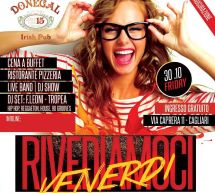 RIVEDIAMOCI – DONEGAL – CAGLIARI – VENERDI 30 OTTOBRE 2015