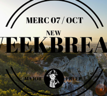 WEEKBREAK – MAJOR PREEP – CAGLIARI – MERCOLEDI 7 OTTOBRE 2015