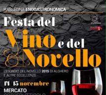 1° FESTA DEL VINO NOVELLO – ALGHERO – 14-15 NOVEMBRE 2015