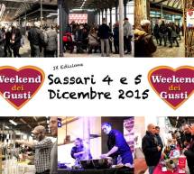 WEEKEND DEI GUSTI – SASSARI – 4-5 DICEMBRE 2015