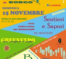 LA DOMENICA DEL BORGO – SAN GREGORIO- DOMENICA 15 NOVEMBRE 2015