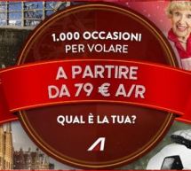 VOLA IN ITALIA ED EUROPA CON ALITALIA A PARTIRE DA 79 € A/R