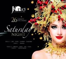 SATURDAY NIGHT – JKO EVO’ – CAGLIARI – SABATO 26 DICEMBRE 2015