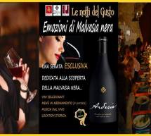 LE NOTTI DEL GUSTO – EMOZIONI DI MALVASIA NERA – ROCK HOUSE- CAGLIARI -VENERDI 18 DICEMBRE 2015