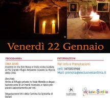 UNA SERA..A CENA NEI RIFUGI SOTTERRANEI CAGLIARITANI – VENERDI 22 GENNAIO 2016