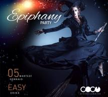 EPIPHANY PARTY –  COCO’ DISCOCLUBBING -CAGLIARI – MARTEDI 5 GENNAIO 2016