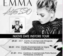 EMMA MARRONE AL CENTRO COMMERCIALE PORTA NUOVA -ORISTANO – DOMENICA 31 GENNAIO 2016