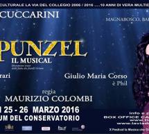 RAPUNZEL con LORELLA CUCCARINI – AUDITORIUM CONSERVATORIO – CAGLIARI – 24-25 MARZO 2016