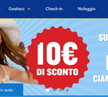 10 € DI SCONTO CON RYANAIR PER I VOLI DA E PER ROMA