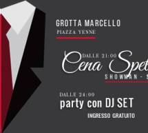 CENA SPETTACOLO & PARTY – GROTTA MARCELLO – CAGLIARI – VENERDI 4 MARZO 2016