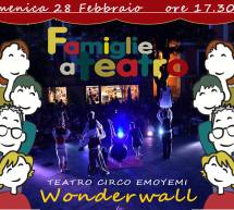 WONDERWALL – TEATRO DELLE SALINE – CAGLIARI – DOMENICA 28 FEBBRAIO 2016