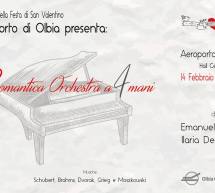 ROMANTICA ORCHESTRA A 4 MANI – AEROPORTO DI OLBIA – DOMENICA 14 FEBBRAIO 2016