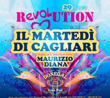 REVOLUTION – IL MARTEDI DI CAGLIARI – DONEGAL – MARTEDI 29 MARZO 2016