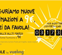 VOLA DA ROMA FIUMICINO VERSO LE NUOVE ROTTE CON VUELING A PARTIRE DA 9 €