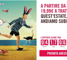 VOLA IN ITALIA ED EUROPA CON VOLOTEA A PARTIRE DA 19,99 €