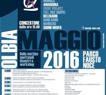 CONCERTONE 1 MAGGIO – OLBIA- DOMENICA 1 MAGGIO 2016