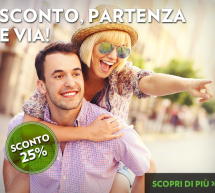 SCONTO 25% SU TUTTI I VOLI ALITALIA – FINO AL 7 MAGGIO 2016