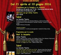 GITA A TEATRO – CARBONIA -DOMENICA 24 APRILE 2016