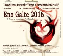 ENO GALTE 2016 – GALTELLI’ – 13-15-16 APRILE 2016