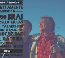 PERFETTAMENTE ACUSTICO – SANT’ANDREA BEACH – SABATO 7 MAGGIO 2016