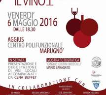 DEGUSTANDO IL VINO – AGGIUS – VENERDI 6 MAGGIO 2016