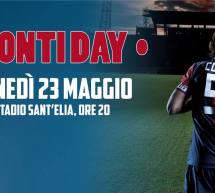 CONTI DAY – STADIO SANT’ELIA – CAGLIARI – LUNEDI 23 MAGGIO 2016