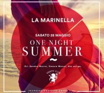 ONE NIGHT SUMMER – LA MARINELLA – QUARTU SANT’ELENA – SABATO 28 MAGGIO 2016